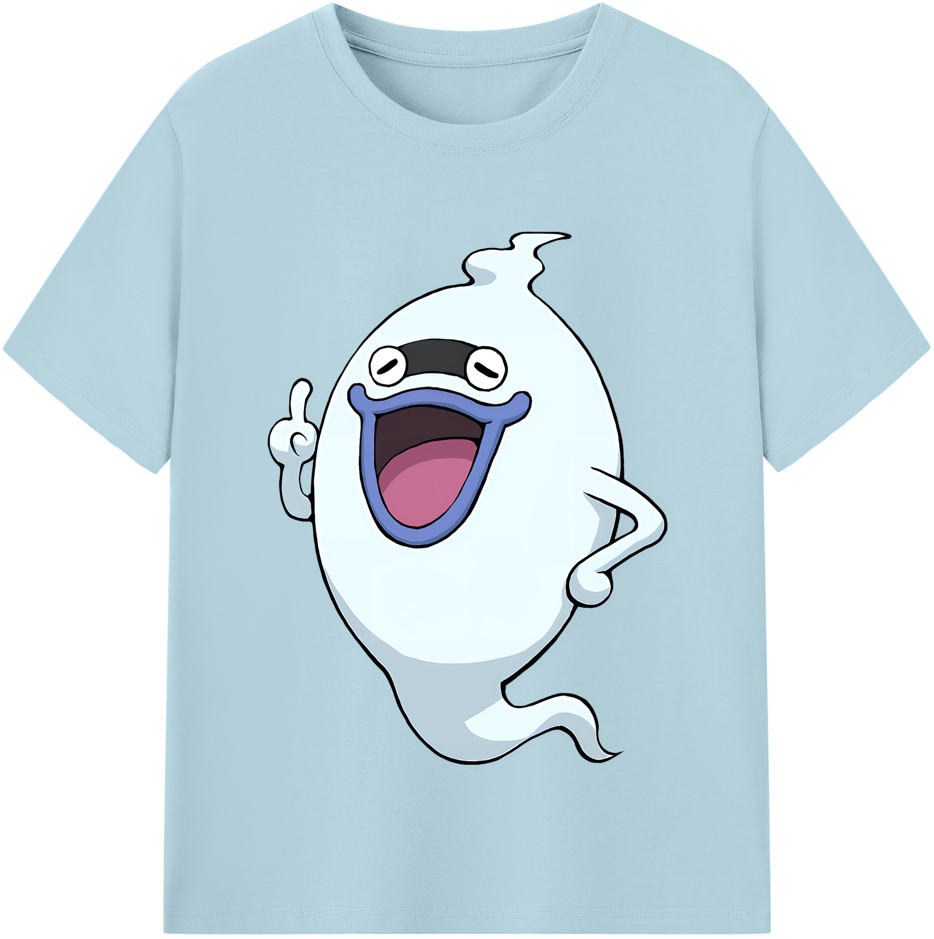 （画像用） 妖怪ウォッチ Yo-kai Watch 綿100％半袖Tシャツ（フロントプリント）